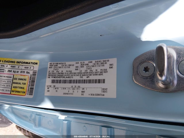 1FMDE4EP3RLA48213 Ford Bronco Heritage Limited Edition
