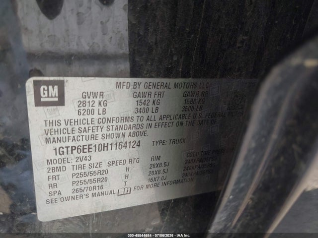 GMC Canyon 4wd Denali 2017 1GTP6EE10H1164124 Image 9