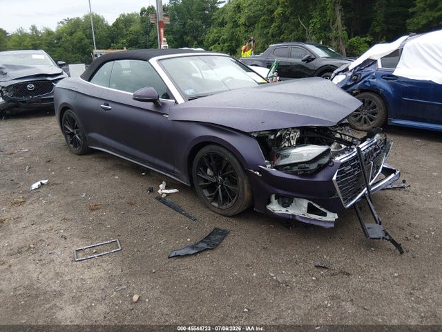 Продаж на аукціоні авто 2022 Audi A5 Cabriolet Premium 45 Tfsi Quattro S Tronic, vin: WAU2AGF52NN007489, номер лоту: 45544723
