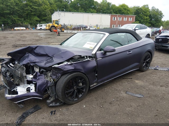 Продаж на аукціоні авто 2022 Audi A5 Cabriolet Premium 45 Tfsi Quattro S Tronic, vin: WAU2AGF52NN007489, номер лоту: 45544723