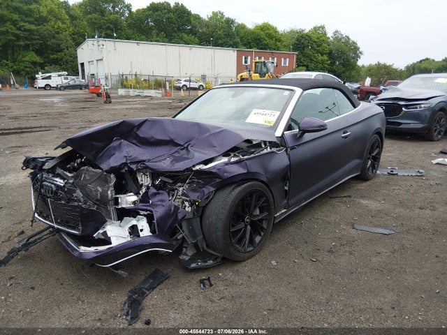 Продаж на аукціоні авто 2022 Audi A5 Cabriolet Premium 45 Tfsi Quattro S Tronic, vin: WAU2AGF52NN007489, номер лоту: 45544723
