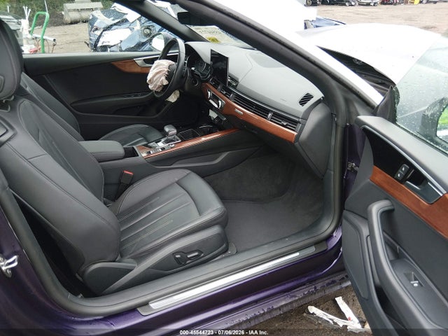 Продаж на аукціоні авто 2022 Audi A5 Cabriolet Premium 45 Tfsi Quattro S Tronic, vin: WAU2AGF52NN007489, номер лоту: 45544723