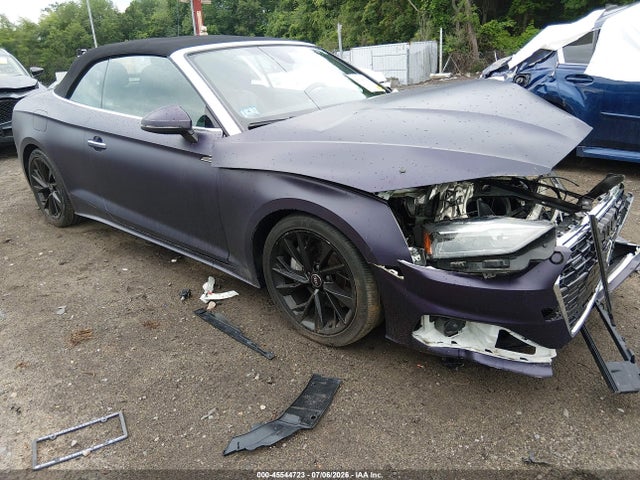 Продаж на аукціоні авто 2022 Audi A5 Cabriolet Premium 45 Tfsi Quattro S Tronic, vin: WAU2AGF52NN007489, номер лоту: 45544723