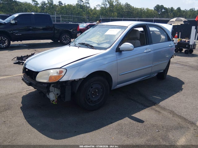 Aukcja sprzedaży 2008 Kia Spectra Ex, vin: KNAFE121485573440, numer aukcji: 45544786