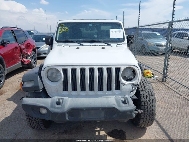 2021 Jeep Wrangler Unlimited Sport S 4x4 მანქანა იყიდება აუქციონზე, vin: 1C4HJXDN5MW630775, აუქციონის ნომერი: 45544795