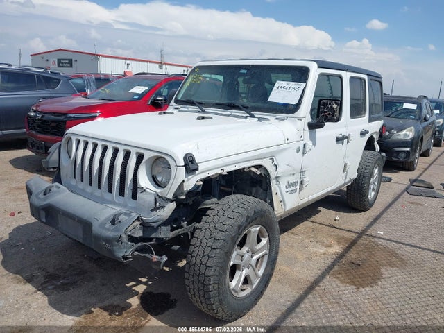2021 Jeep Wrangler Unlimited Sport S 4x4 მანქანა იყიდება აუქციონზე, vin: 1C4HJXDN5MW630775, აუქციონის ნომერი: 45544795