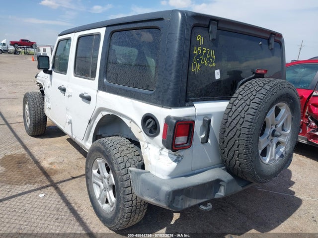 2021 Jeep Wrangler Unlimited Sport S 4x4 მანქანა იყიდება აუქციონზე, vin: 1C4HJXDN5MW630775, აუქციონის ნომერი: 45544795