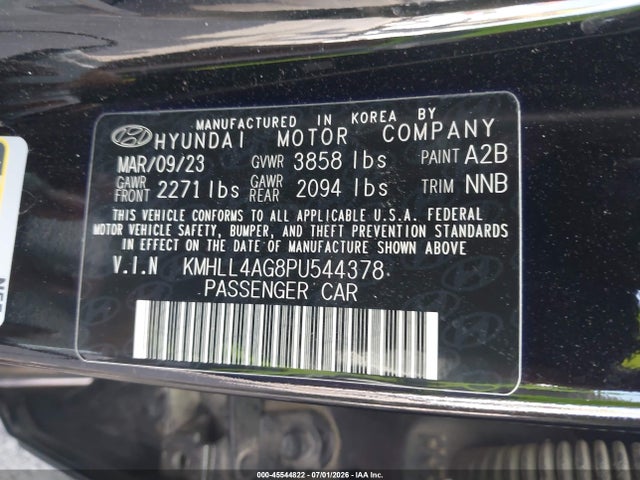 Hyundai ELANTRA SE 2023 KMHLL4AG8PU544378 Image 9