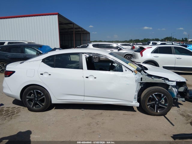 Продаж на аукціоні авто 2025 Nissan Sentra Sv, vin: 3N1AB8CV8SY298586, номер лоту: 45544945