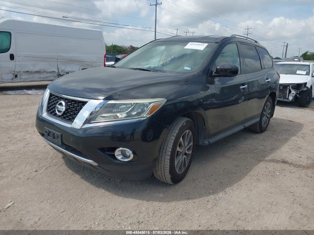 2015 Nissan Pathfinder Platinum/s/sl/sv მანქანა იყიდება აუქციონზე, vin: 5N1AR2MM6FC665765, აუქციონის ნომერი: 45545015