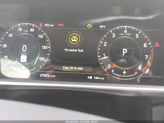 45545025 :رقم المزاد ، SALWV2SV0KA416572 vin ، 2019 Land Rover Range Rover Sport Hse Dynamic مزاد بيع