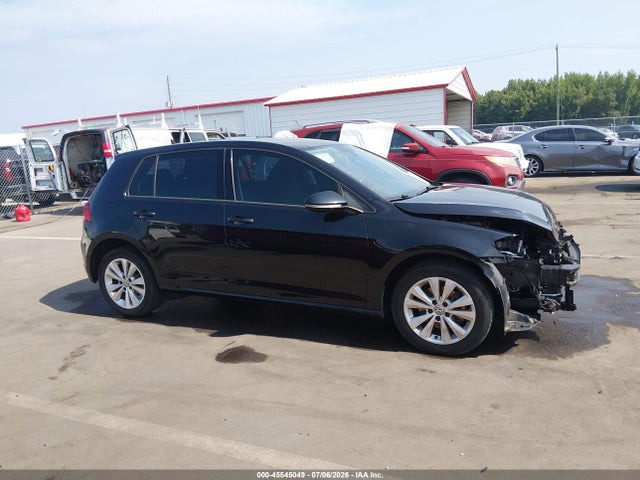 45545049 :رقم المزاد ، 3VWB17AU7JM289566 vin ، 2018 Volkswagen Golf Tsi S/tsi Se مزاد بيع