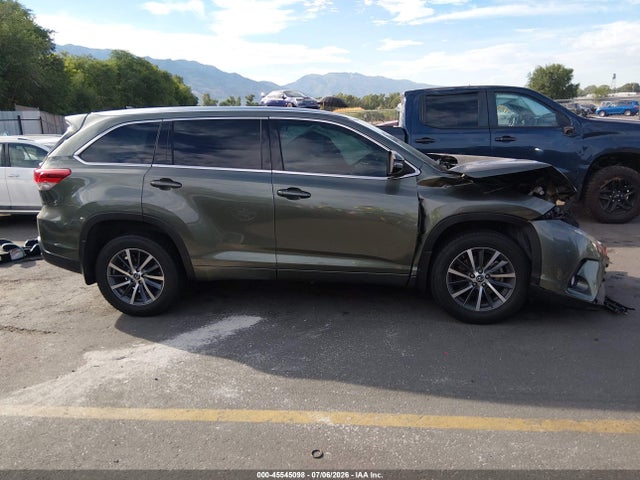 Aukcja sprzedaży 2017 Toyota Highlander Xle, vin: 5TDJZRFH9HS468751, numer aukcji: 45545098