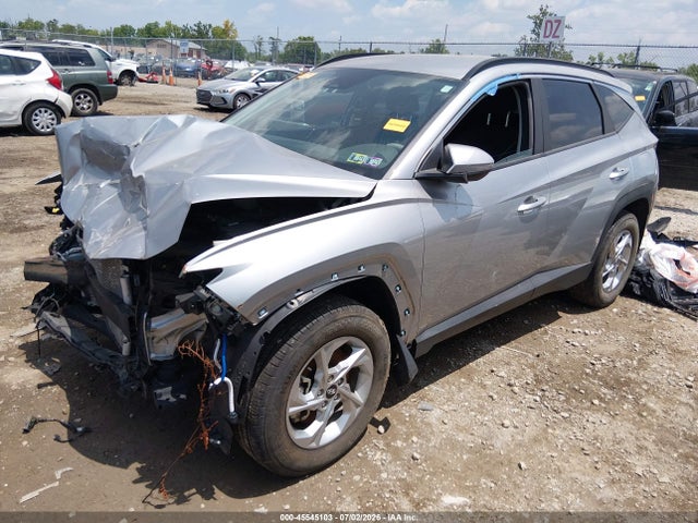 45545103 :رقم المزاد ، 5NMJBCAE2NH154968 vin ، 2022 Hyundai Tucson Sel مزاد بيع