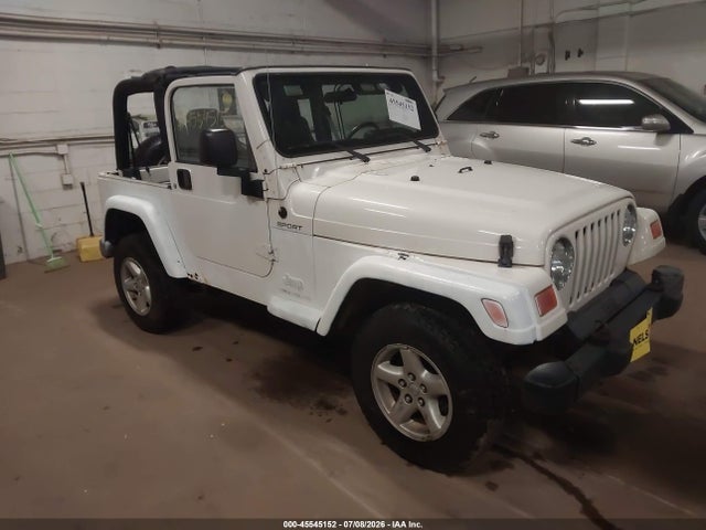 45545152 :رقم المزاد ، 1J4FA49S53P307348 vin ، 2003 Jeep Wrangler Sport مزاد بيع