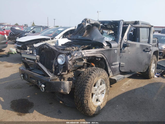 Продажа на аукционе авто 2016 Jeep Wrangler Unlimited Sport, vin: 1C4BJWDG6GL257754, номер лота: 45545159