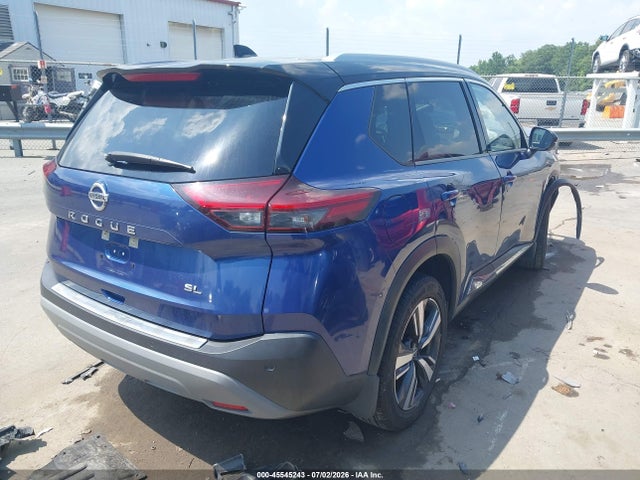 2021 Nissan Rogue Sl Fwd მანქანა იყიდება აუქციონზე, vin: JN8AT3CA8MW025799, აუქციონის ნომერი: 45545243