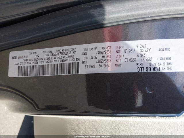 Dodge Grand Caravan Se 2018 2C4RDGBG2JR288769 Image 9