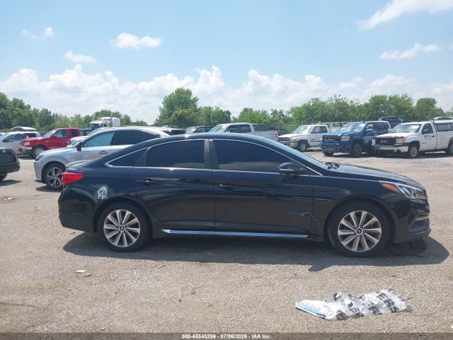 2015 Hyundai Sonata Sport მანქანა იყიდება აუქციონზე, vin: 5NPE34AF5FH027892, აუქციონის ნომერი: 45545286