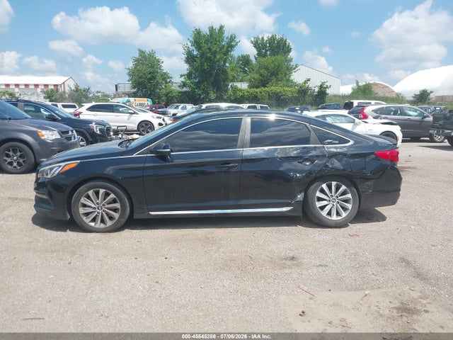 2015 Hyundai Sonata Sport მანქანა იყიდება აუქციონზე, vin: 5NPE34AF5FH027892, აუქციონის ნომერი: 45545286