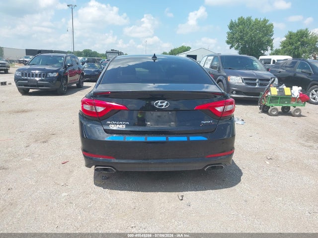 2015 Hyundai Sonata Sport მანქანა იყიდება აუქციონზე, vin: 5NPE34AF5FH027892, აუქციონის ნომერი: 45545286