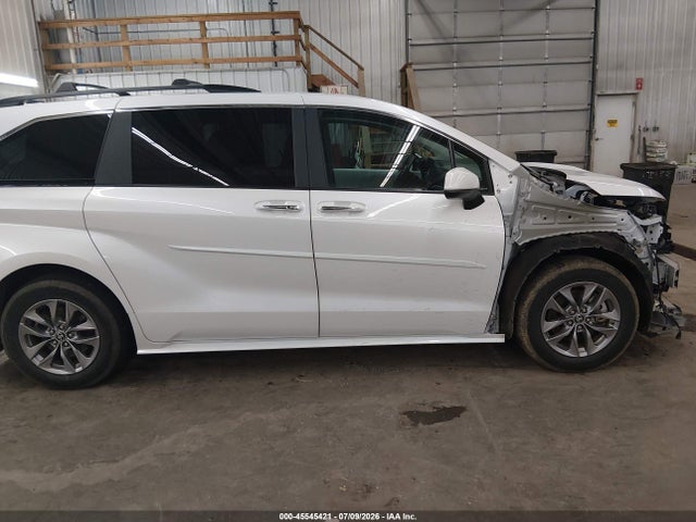 2025 Toyota Sienna Xle მანქანა იყიდება აუქციონზე, vin: 5TDYSKFC3SS160982, აუქციონის ნომერი: 45545421
