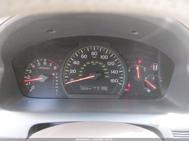 45545502 :رقم المزاد ، 1HGCM56405A050280 vin ، 2005 Honda Accord 2.4 Lx مزاد بيع
