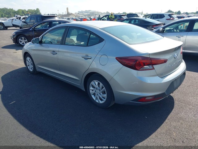5NPD74LF8LH615780 Hyundai ELANTRA SE