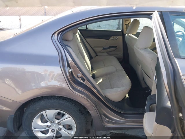 45545507 :رقم المزاد ، 19XFB2F51EE218661 vin ، 2014 Honda Civic Lx مزاد بيع