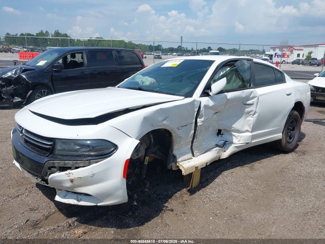 2016 Dodge Charger Police მანქანა იყიდება აუქციონზე, vin: 2C3CDXAT9GH155773, აუქციონის ნომერი: 45545618
