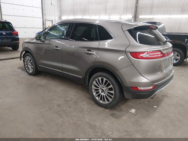 Продаж на аукціоні авто 2017 Lincoln Mkc Reserve, vin: 5LMCJ3D93HUL53964, номер лоту: 45545631