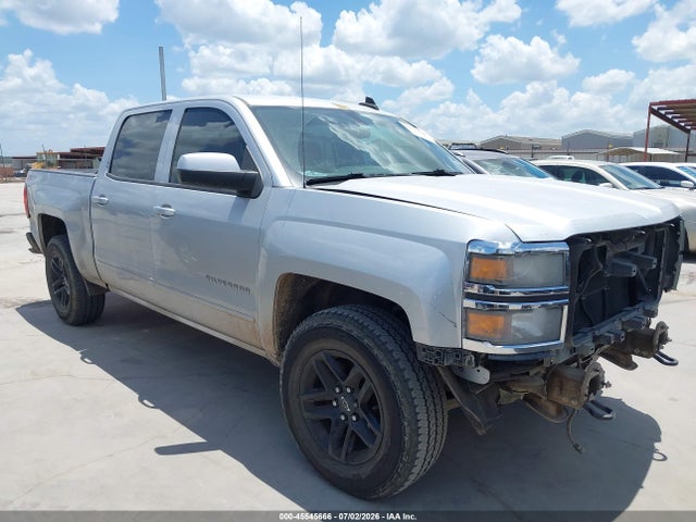Продаж на аукціоні авто 2015 Chevrolet Silverado 1500 Lt, vin: 3GCUKREC3FG135691, номер лоту: 45545666
