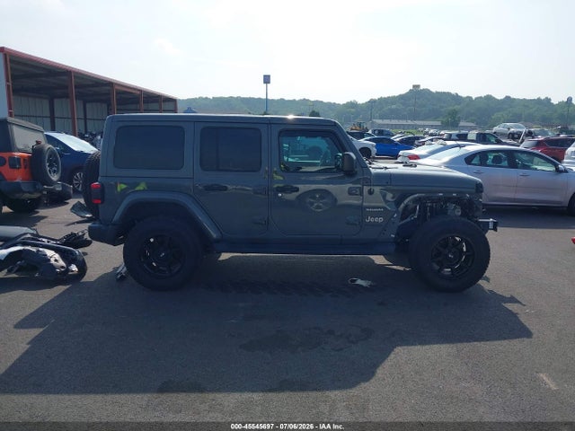 45545697 :رقم المزاد ، 1C4HJXEMXLW335594 vin ، 2020 Jeep Wrangler Unlimited Sahara 4x4 مزاد بيع