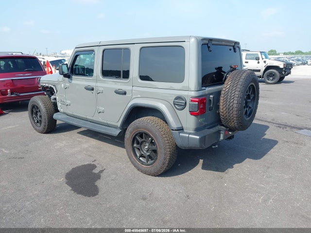 45545697 :رقم المزاد ، 1C4HJXEMXLW335594 vin ، 2020 Jeep Wrangler Unlimited Sahara 4x4 مزاد بيع