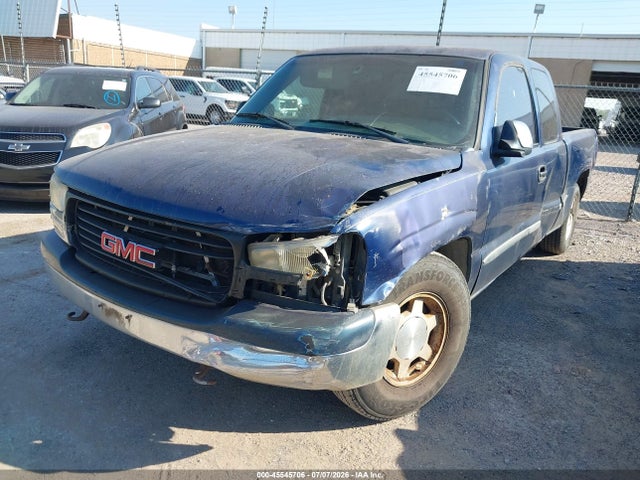 2001 Gmc Sierra 1500 Sle მანქანა იყიდება აუქციონზე, vin: 2GTEC19T611391385, აუქციონის ნომერი: 45545706