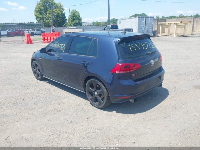 Продажа на аукционе авто 2017 Volkswagen Golf Gti Autobahn 4-door/s 4-door/se 4-door/sport 4-door, vin: 3VW547AU2HM033706, номер лота: 45545722