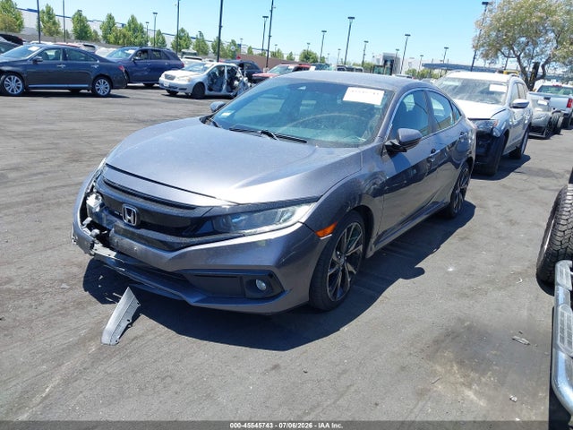 Honda Civic Sport 2019 2HGFC2F82KH588610 Image 2