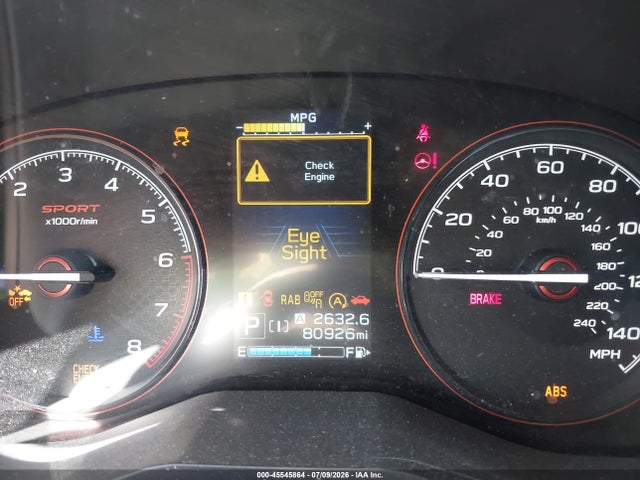 JF2SKAPCXKH507180 Subaru Forester Sport
