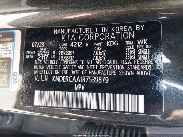 KIA SELTOS EX 2024 KNDERCAA1R7539879 Image 9