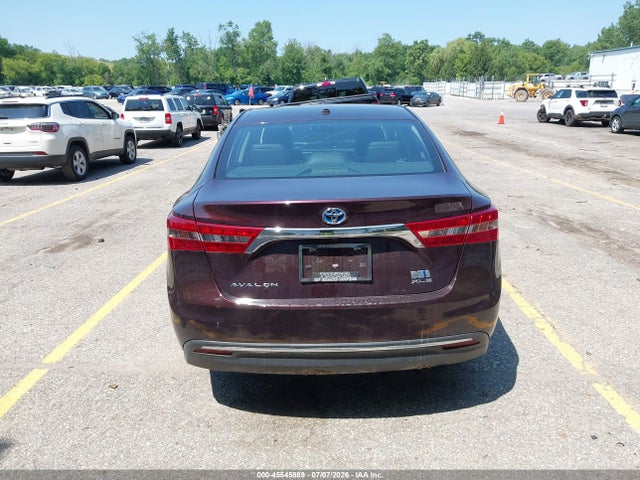 4T1BD1EB9GU056031 Toyota Avalon Hybrid Xle Premium