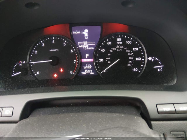 45545896 :رقم المزاد ، JTHCL5EF8D5017537 vin ، 2013 Lexus Ls 460 مزاد بيع