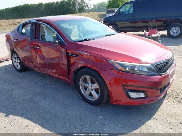 2015 Kia Optima Lx მანქანა იყიდება აუქციონზე, vin: 5XXGM4A75FG473180, აუქციონის ნომერი: 45546046