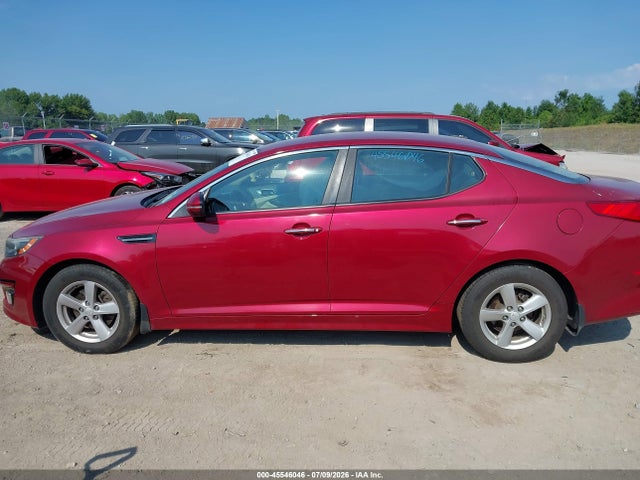 2015 Kia Optima Lx მანქანა იყიდება აუქციონზე, vin: 5XXGM4A75FG473180, აუქციონის ნომერი: 45546046