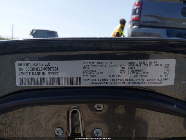 RAM 3500 2021 3C63R3EL2MG567794 Image 8