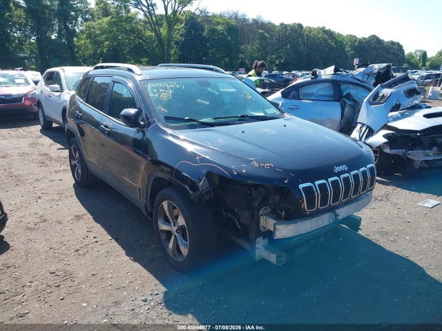 2019 Jeep Cherokee Limited Fwd მანქანა იყიდება აუქციონზე, vin: 1C4PJLDB2KD433968, აუქციონის ნომერი: 45546077