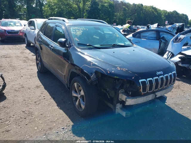 2019 Jeep Cherokee Limited Fwd მანქანა იყიდება აუქციონზე, vin: 1C4PJLDB2KD433968, აუქციონის ნომერი: 45546077