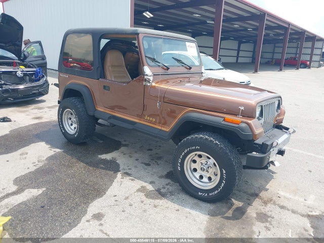 1987 Jeep Wrangler Laredo მანქანა იყიდება აუქციონზე, vin: 2BCCE8149HB508901, აუქციონის ნომერი: 45546115