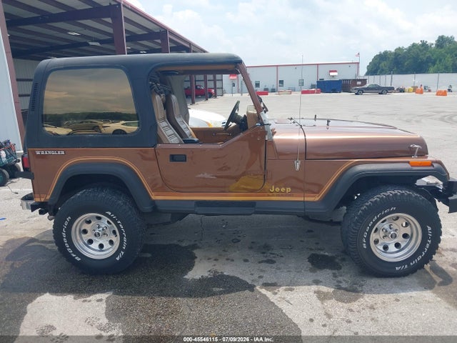 1987 Jeep Wrangler Laredo მანქანა იყიდება აუქციონზე, vin: 2BCCE8149HB508901, აუქციონის ნომერი: 45546115