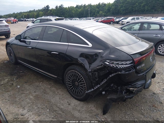 2022 Mercedes-benz Eqs 580 4matic მანქანა იყიდება აუქციონზე, vin: W1KCG4EBXNA022198, აუქციონის ნომერი: 45546125