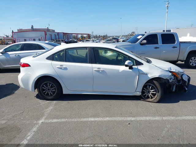 JTDEBRBE1LJ015263 Toyota Corolla Hybrid Le